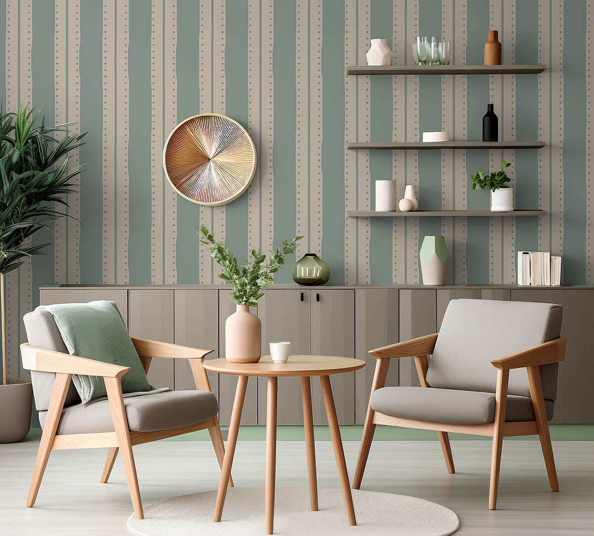 India Circus by Krsnaa Mehta Sage Weaves on Wallpaper