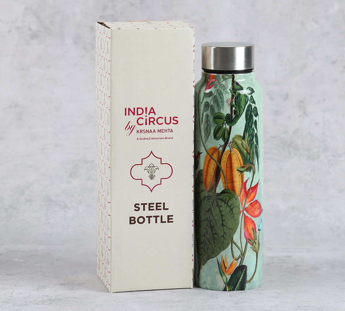 India Circus by Krsnaa Mehta Seedling Monarch Big Steel Bottle