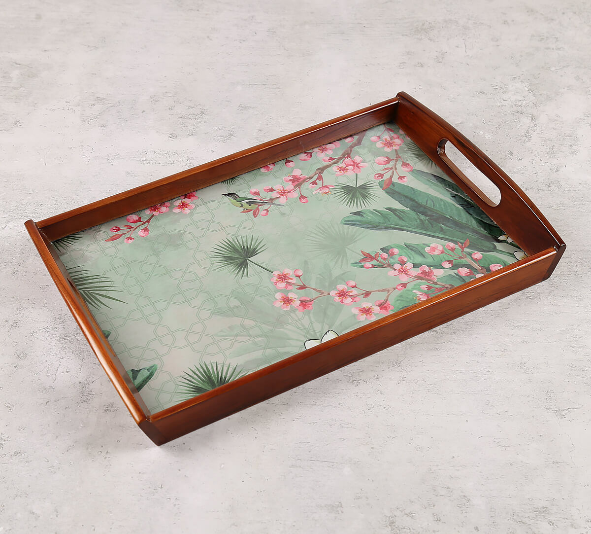 India Circus by Krsnaa Mehta Spring Bloom Trays Set of 3