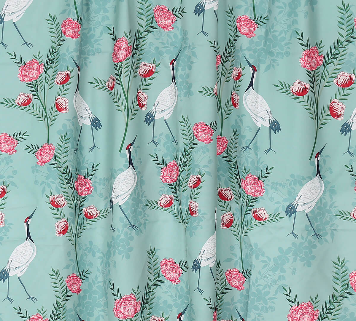 India Circus by Krsnaa Mehta Stone Birds of paradise Fabric