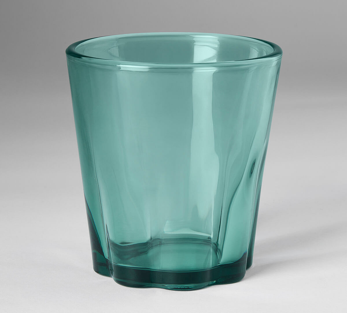 India Circus by Krsnaa Mehta Teal Glass Tumbler Set of 2