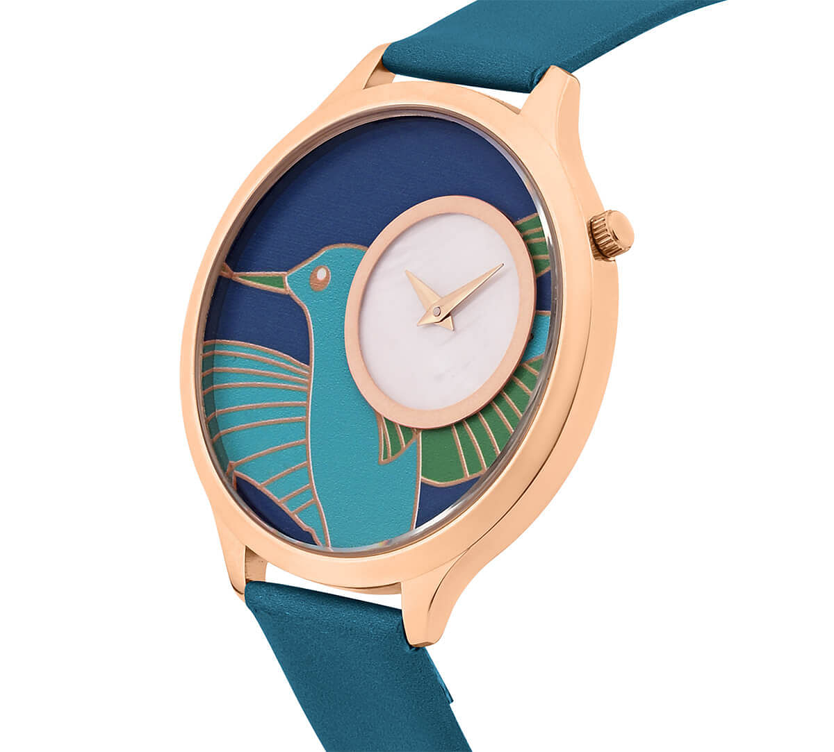 India Circus by Krsnaa Mehta Teal of Humming Wrist Watch