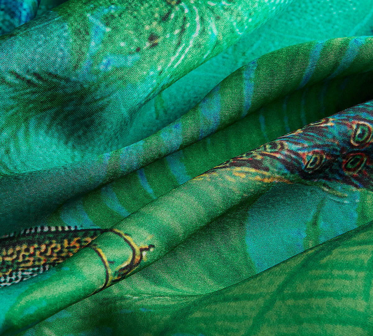 India Circus by Krsnaa Mehta The Peacock Throne Scarf