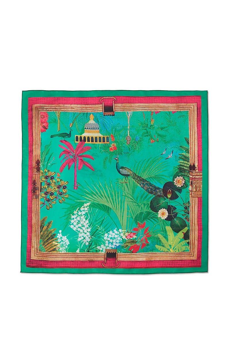 India Circus by Krsnaa Mehta The Peacock Throne Scarf