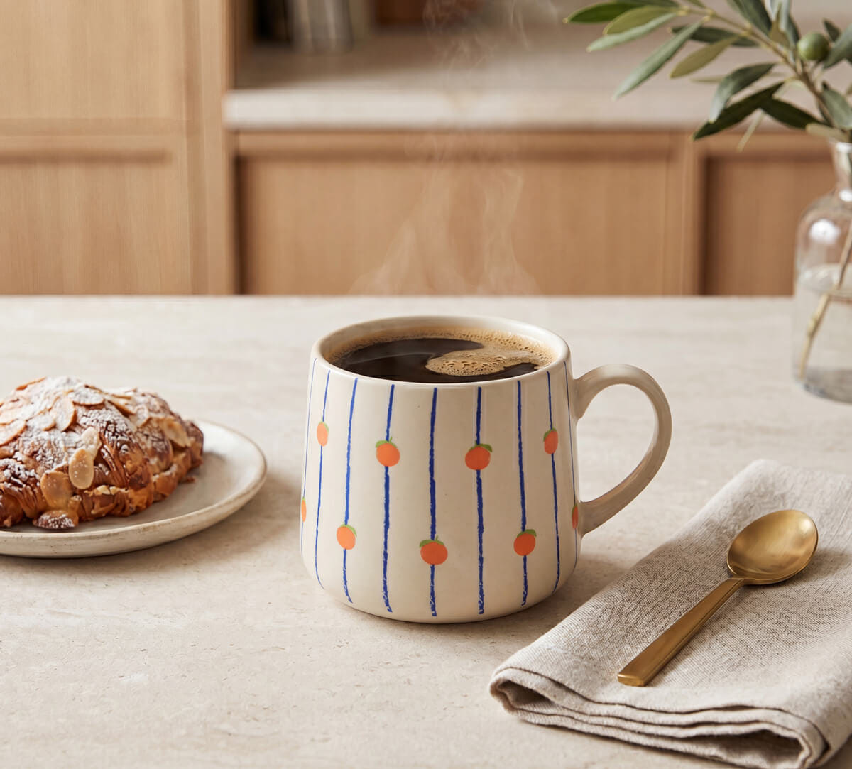Tied Tangerines Coffee Mug