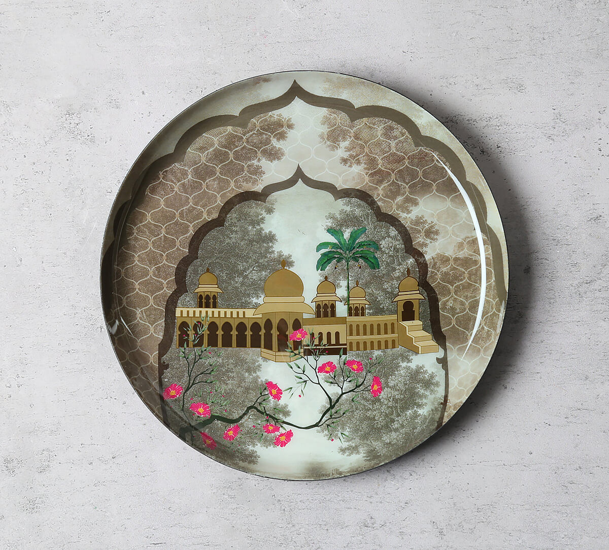 India Circus by Krsnaa Mehta Tropical Aves Wall Decor Plates Set of 5