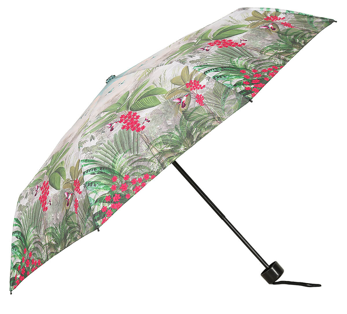 India Circus by Krsnaa Mehta Tropical View 3 fold Umbrella