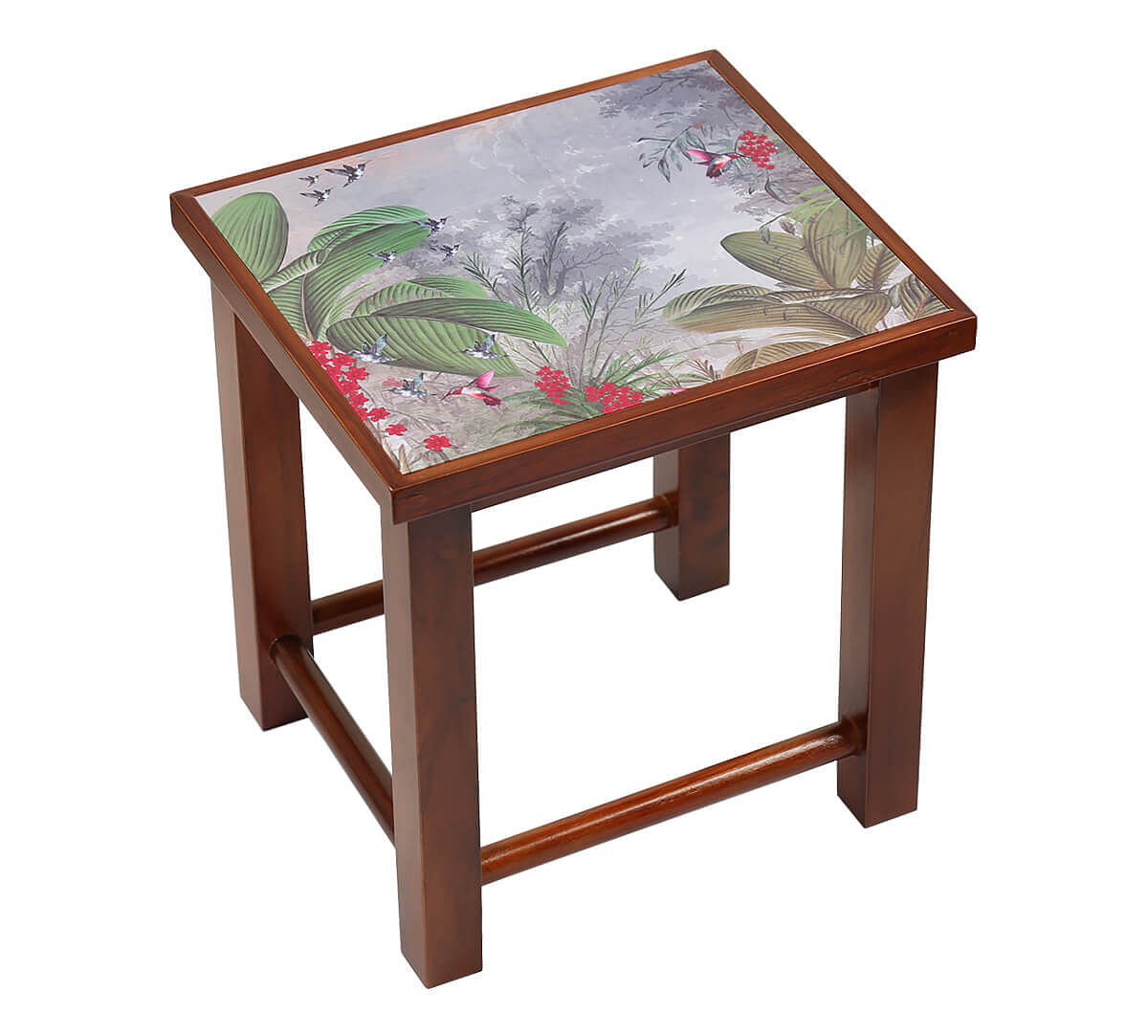 India Circus by Krsnaa Mehta Tropical View Nesting Table