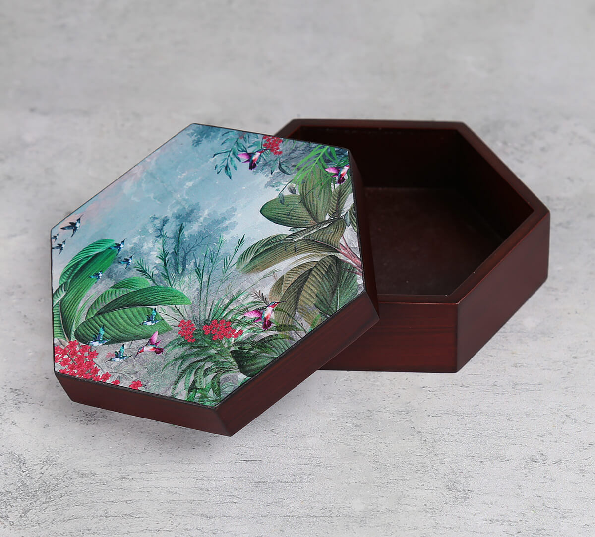 India Circus by Krsnaa Mehta Tropical View Storage Box