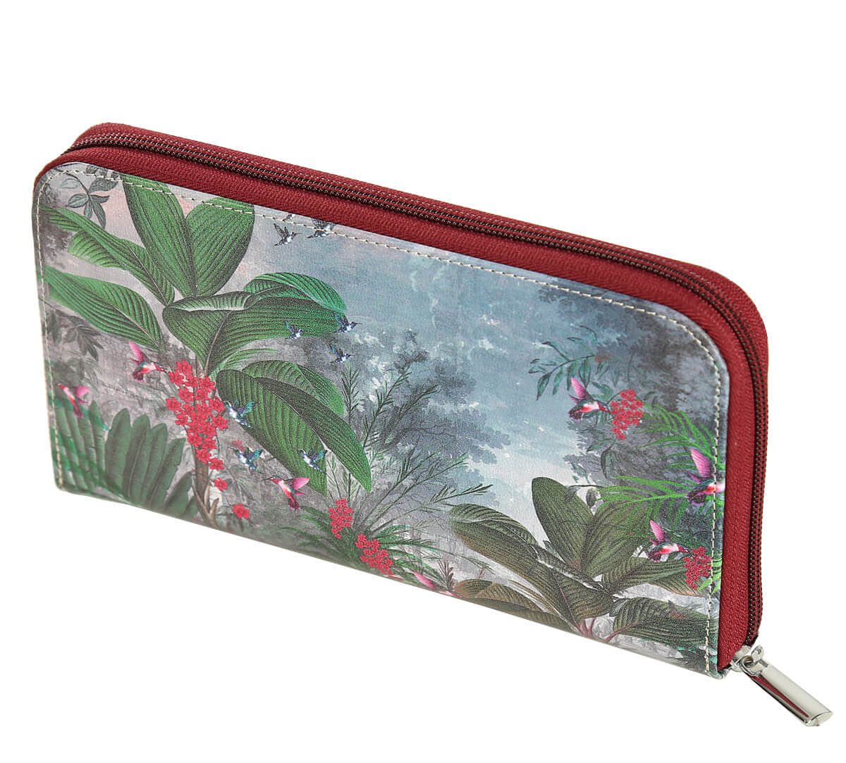 India Circus by Krsnaa Mehta Tropical View Zipper Wallet