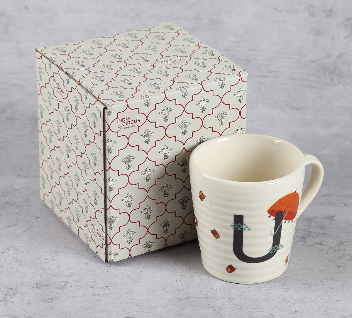 India Circus by Krsnaa Mehta Umbrella On Coffee Mug