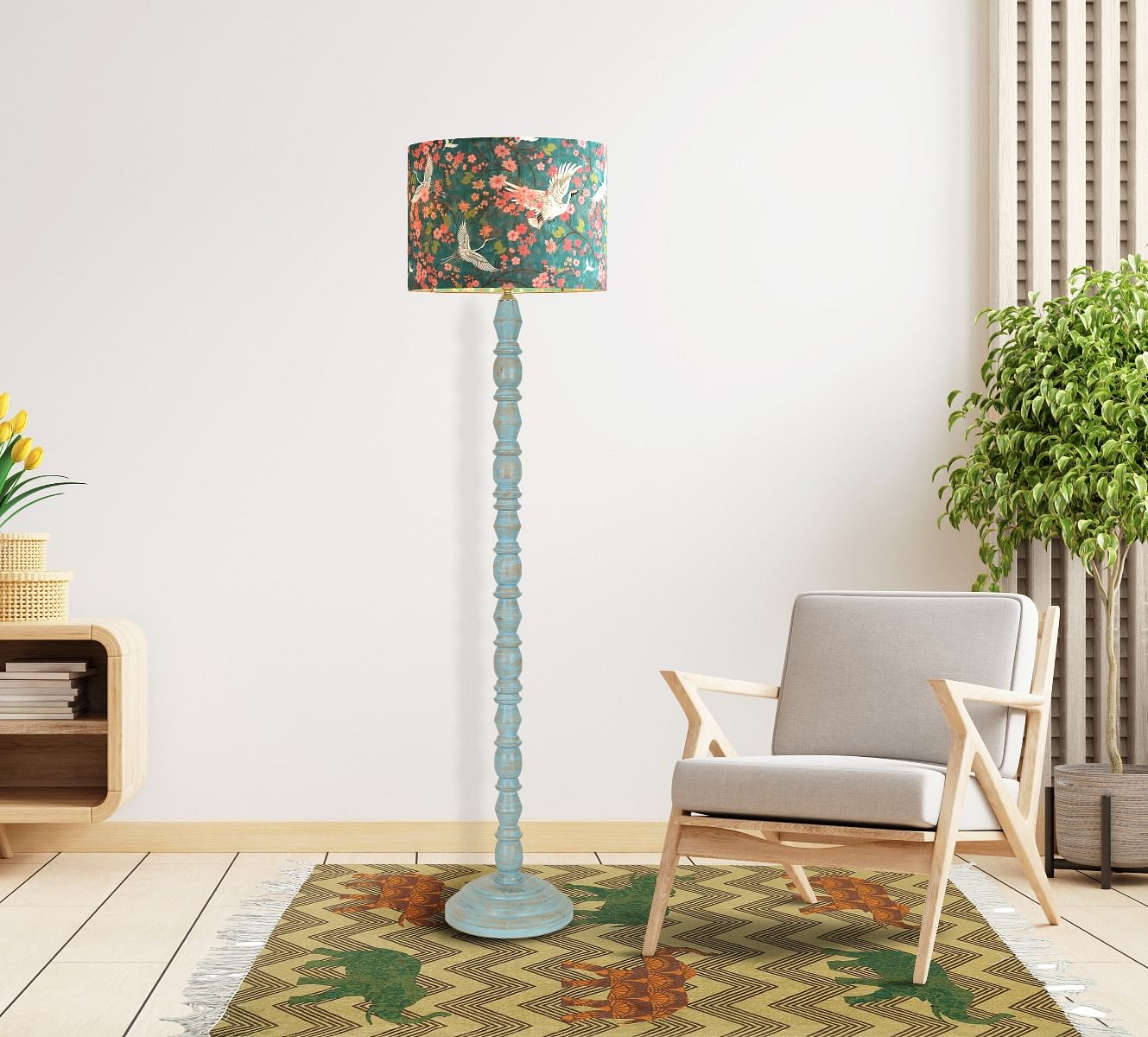 India Circus by Krsnaa Mehta Verdant Floor Lamp Base