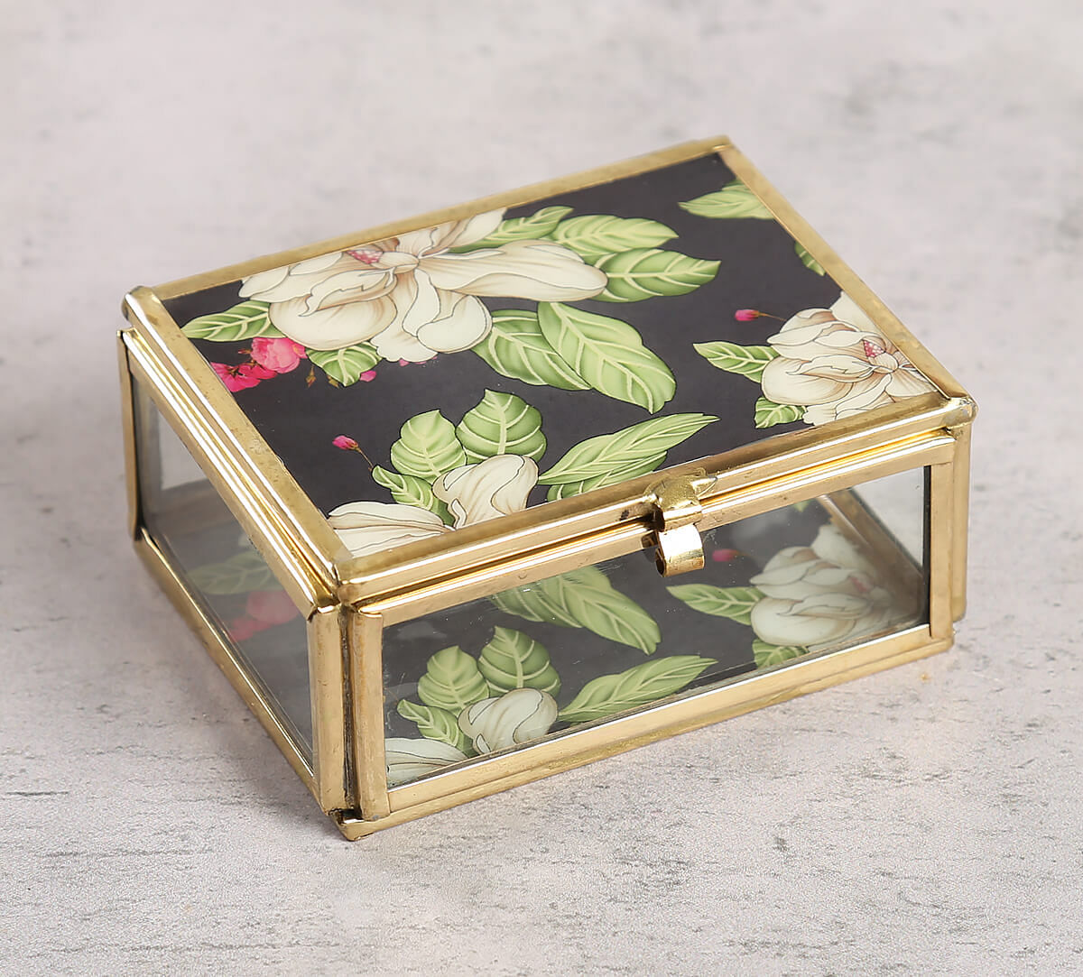 India Circus by Krsnaa Mehta White Rose Allure Storage Box