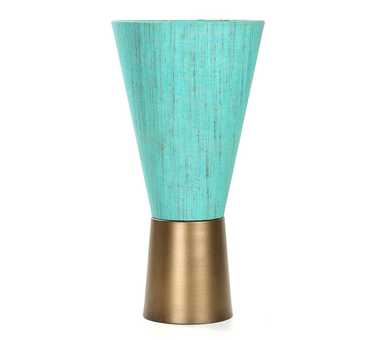 India Circus Cerulean Conical Lamp