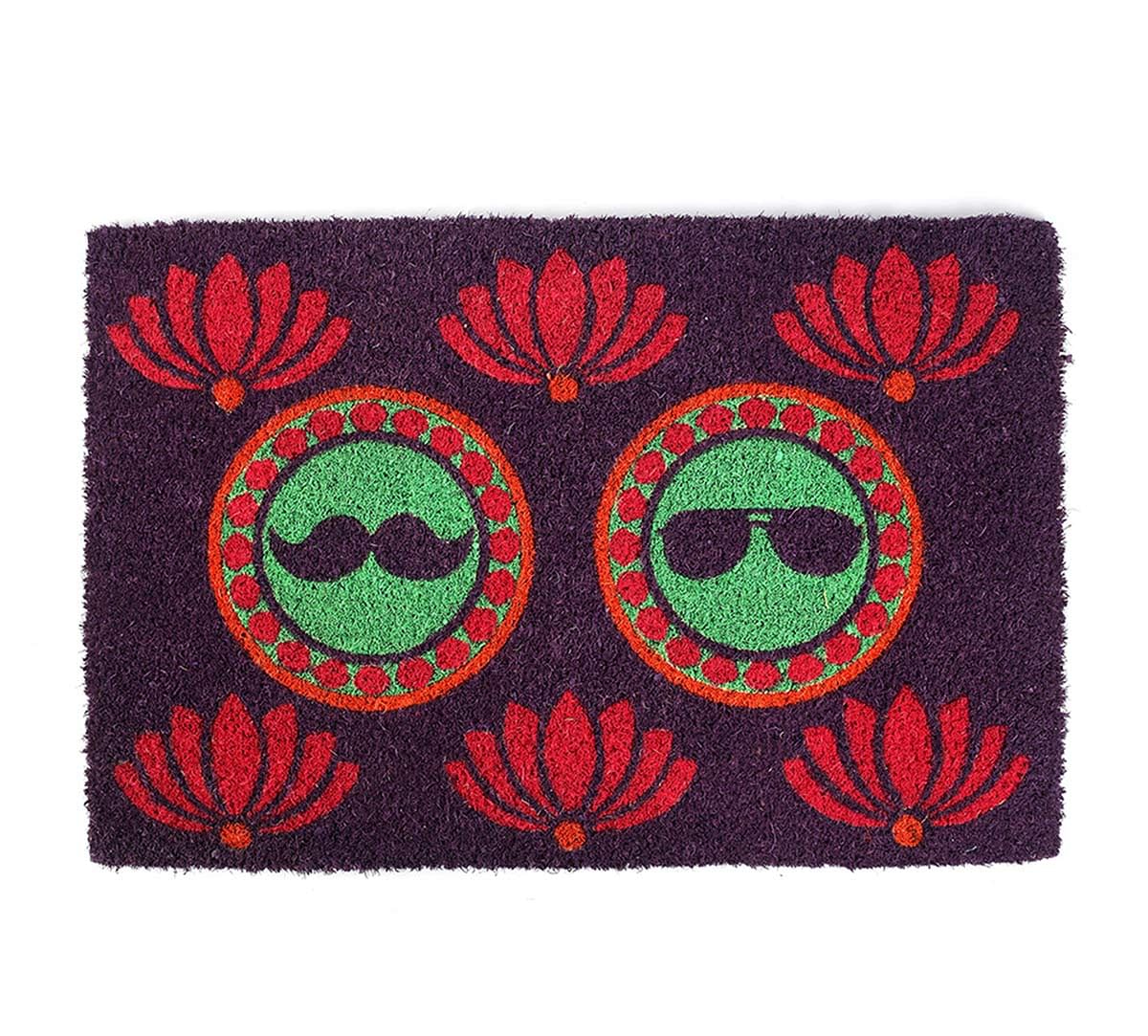 India Circus by Krsnaa Mehta C'est La Vie Shaped Bath Mat