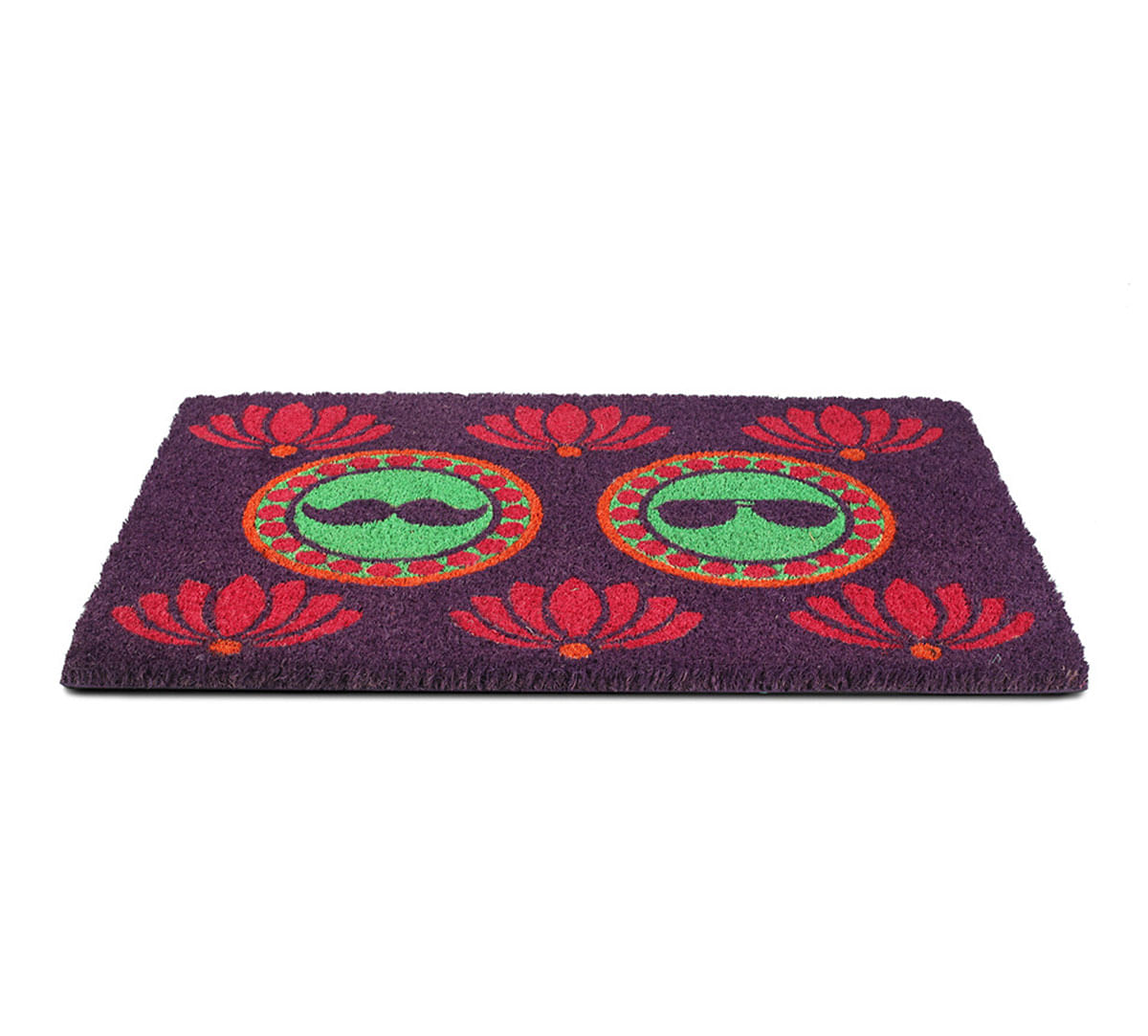 India Circus by Krsnaa Mehta C'est La Vie Shaped Bath Mat