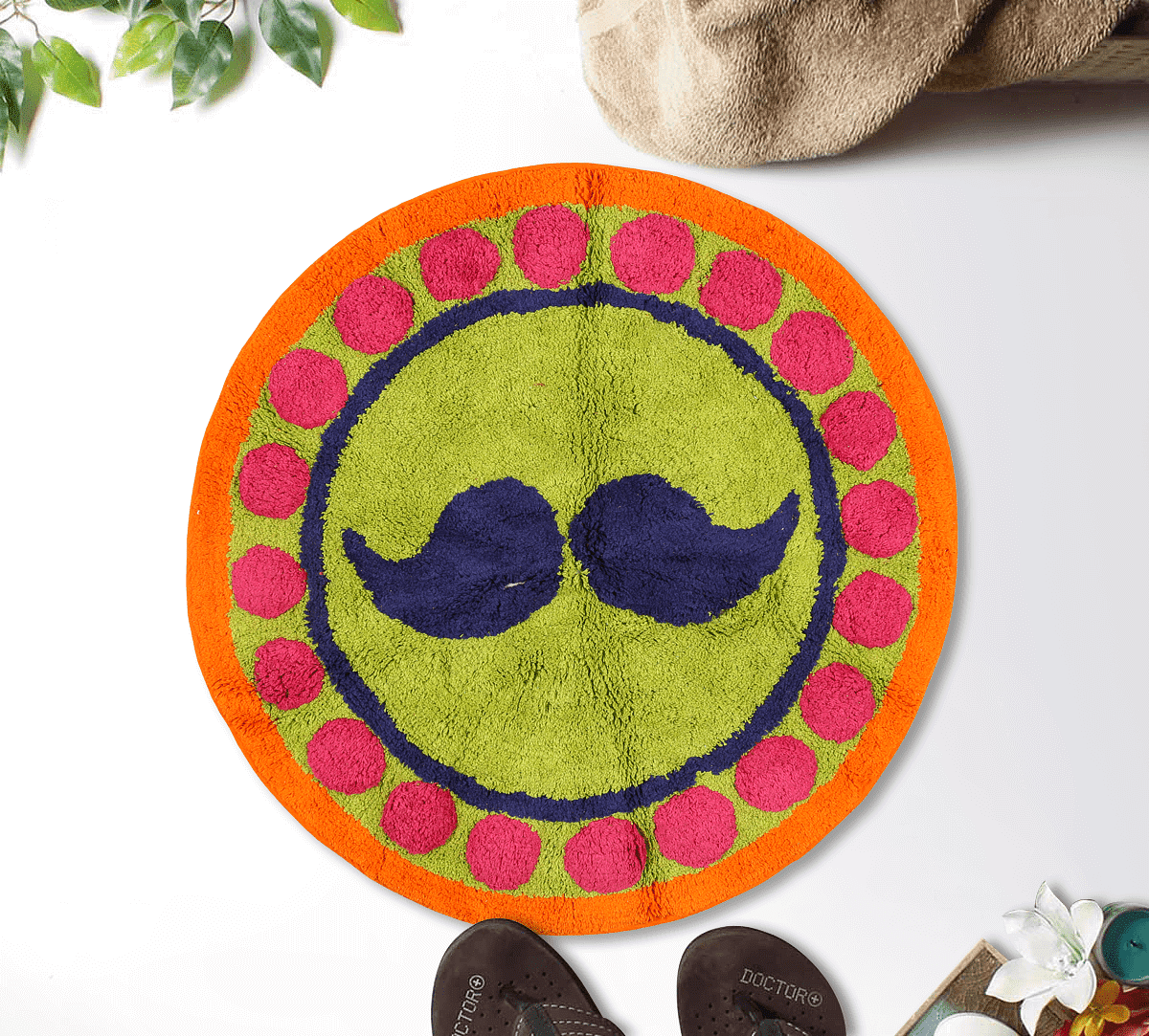 India Circus C'est La Vie Shape Bath Mat