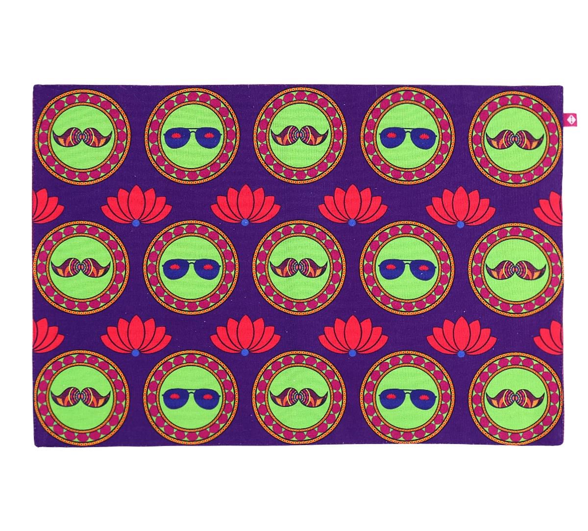 India Circus C'est La Vie Table Mat & Napkins Set of 6