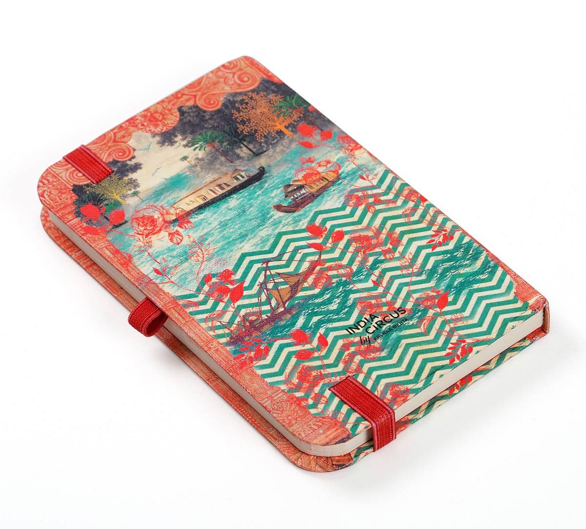 India Circus Chevron Backwaters Pocket Diary