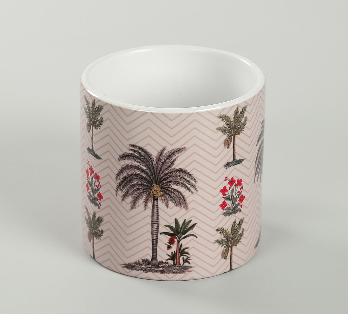 India Circus Chevron Palms Espresso Mug