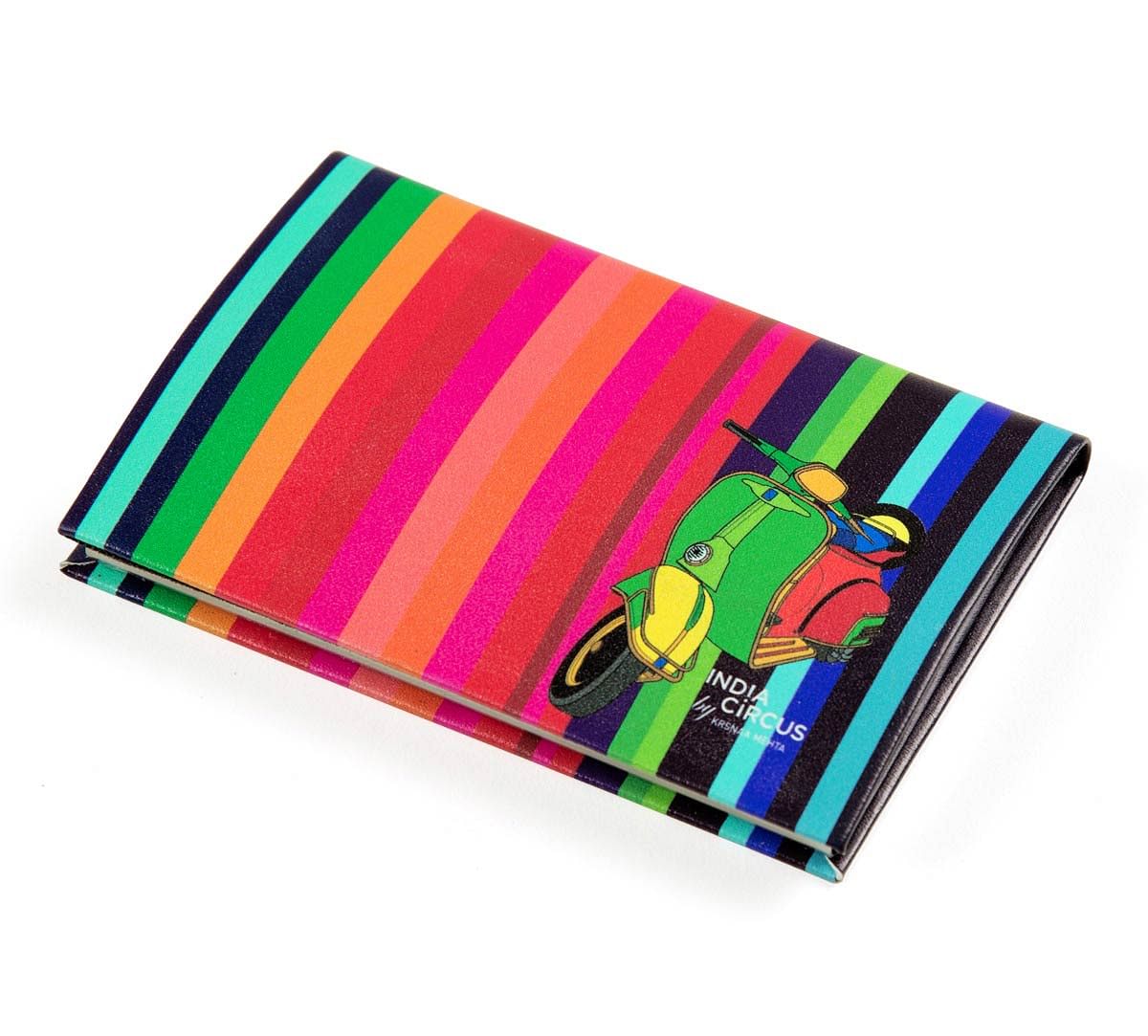 India Circus Colour Pop Scooter Visiting Card Holder