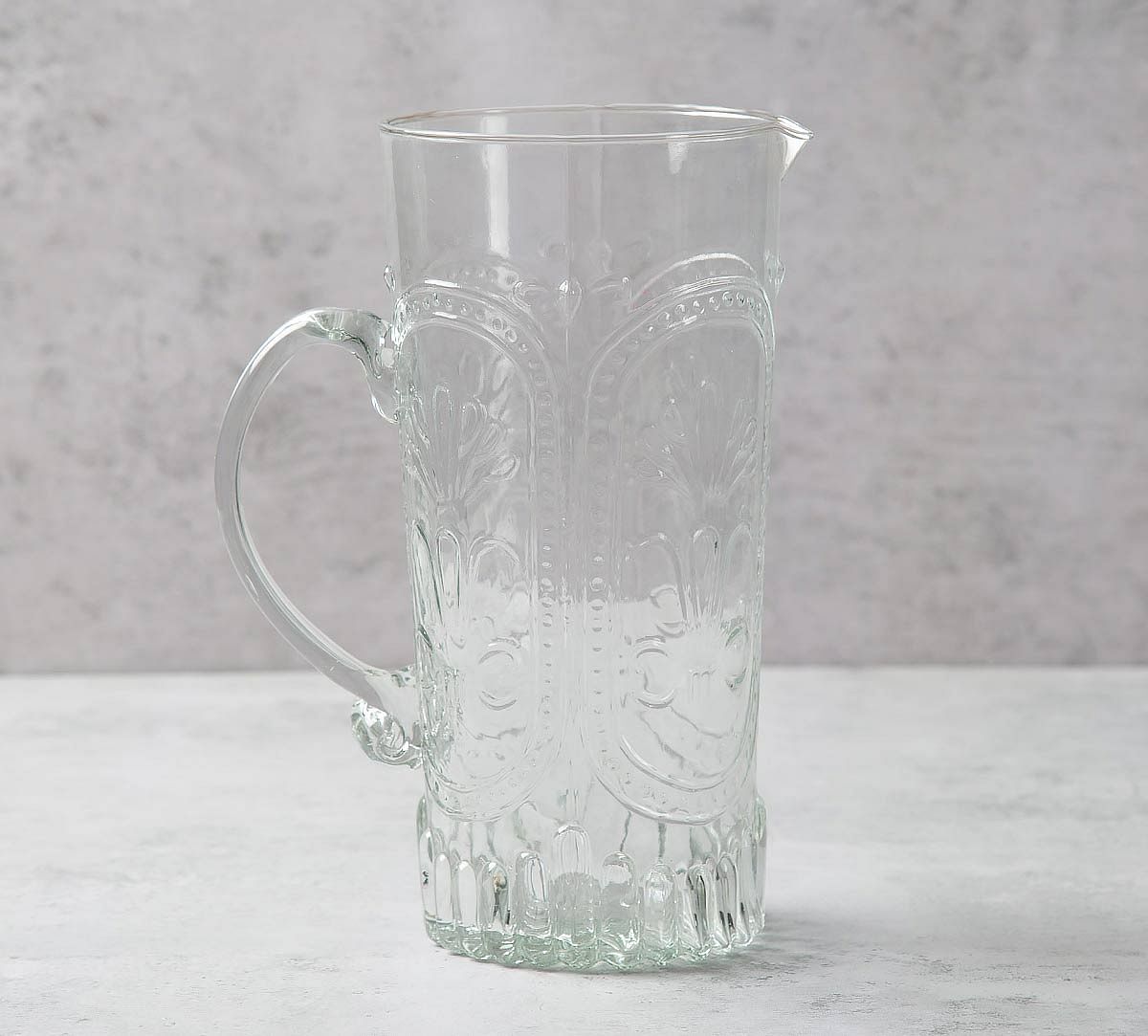 India Circus Crystal Glass Jug