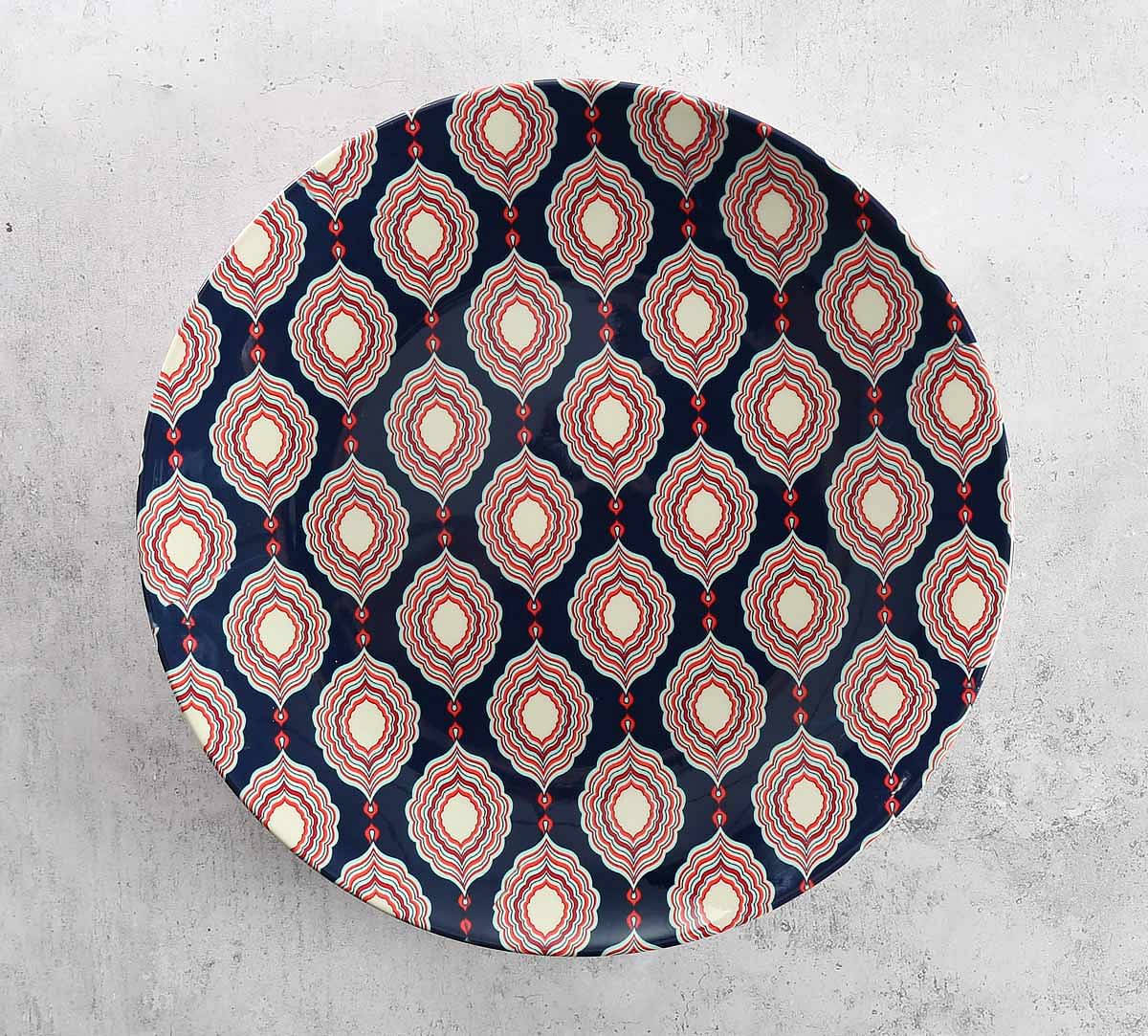 India Circus Curved Mirror Creeper Decor Plate