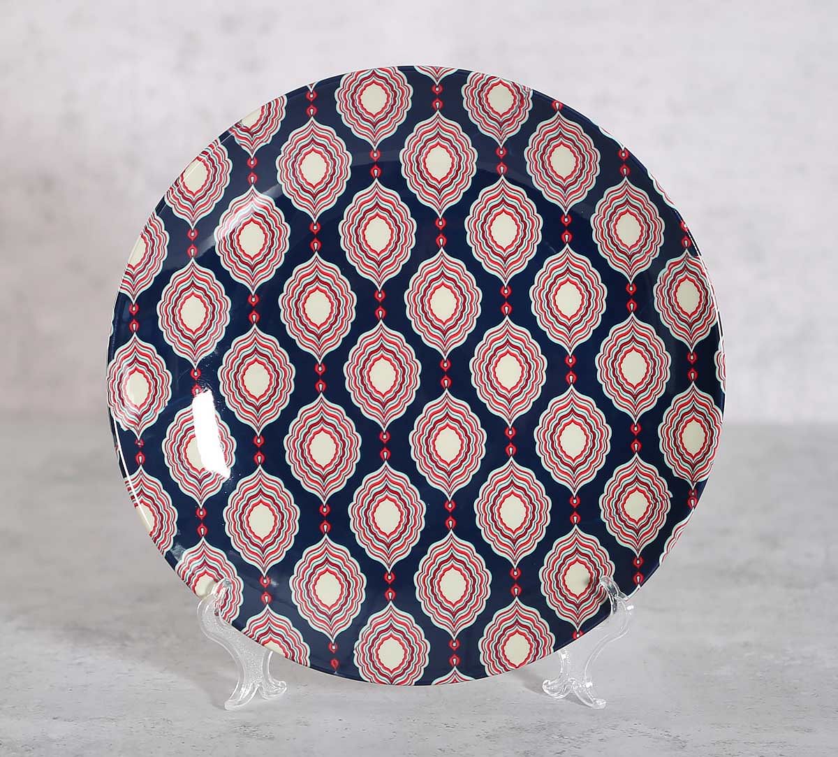 India Circus Curved Mirror Creeper Decor Plate