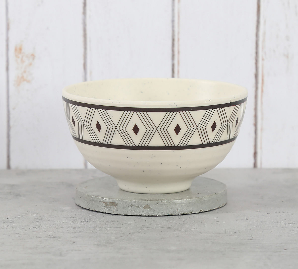 India Circus Diamond Motifs Soup Bowl