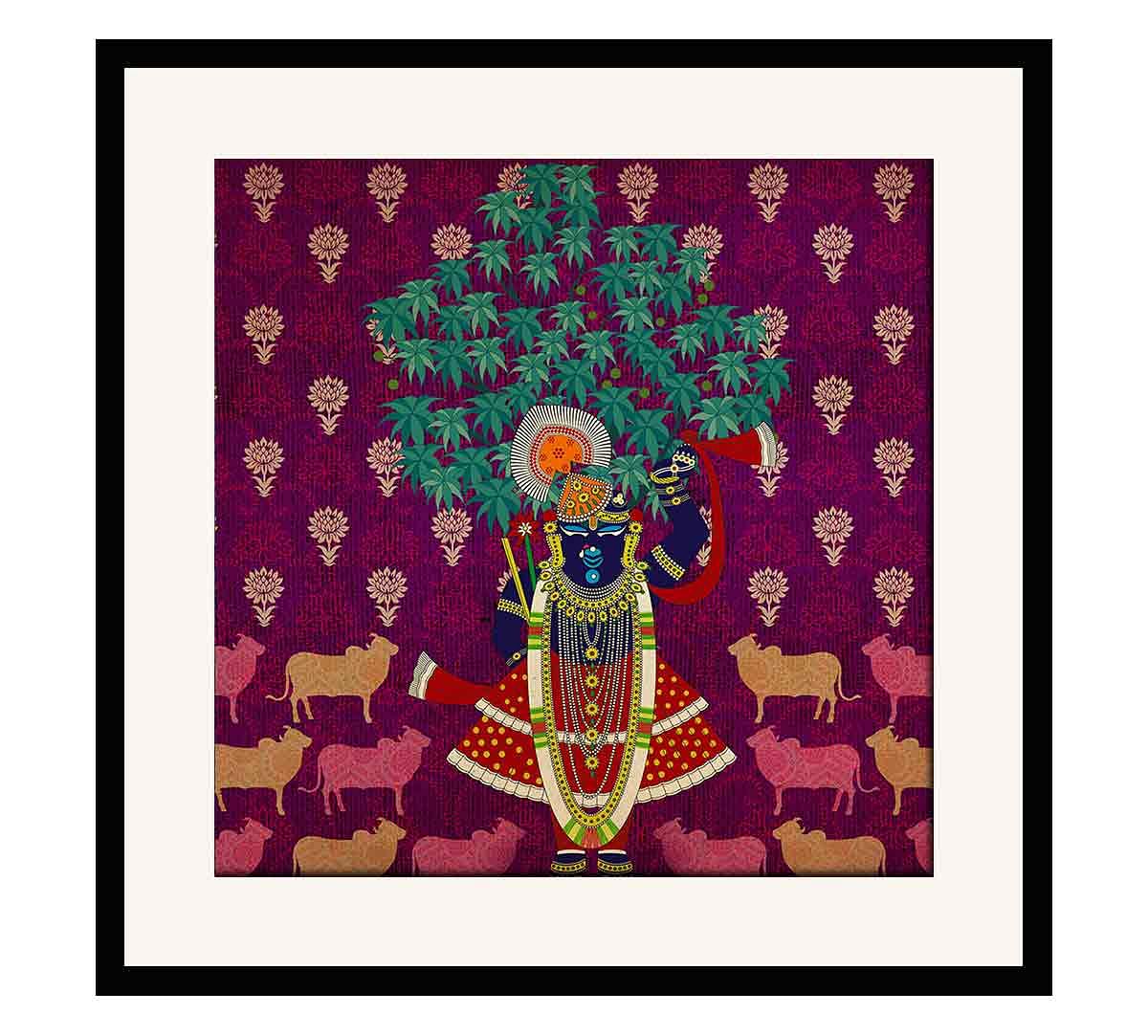 India Circus Divine Harmony Framed Wall Art