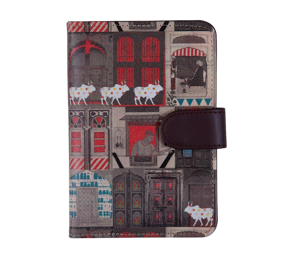 India Circus Doors of Mystical Wonder Passport Cover