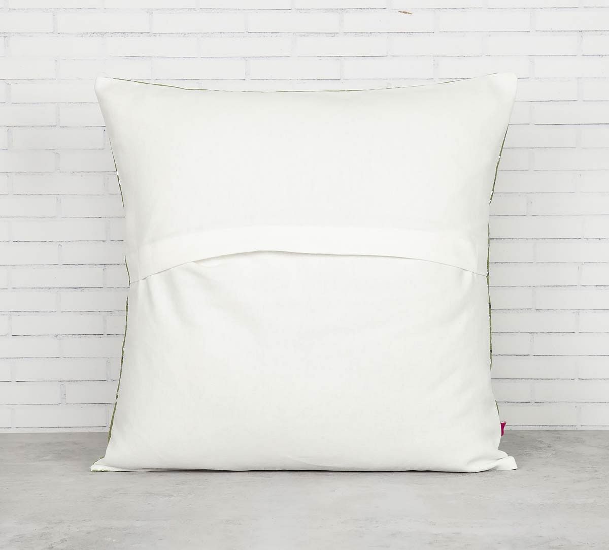India Circus Dotted Clouds Foil Cushion Cover