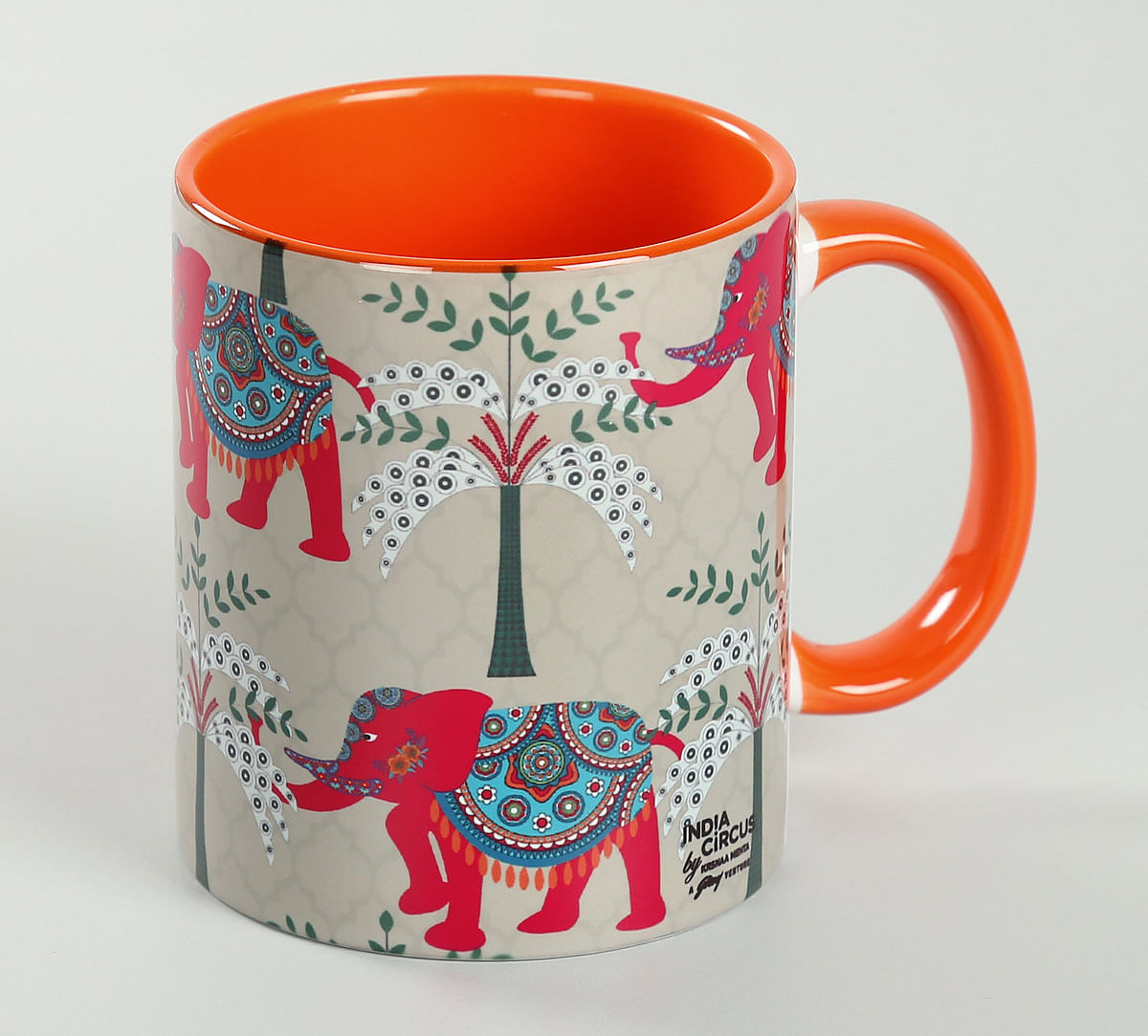 India Circus Elephanta Eclipse Coffee Mug