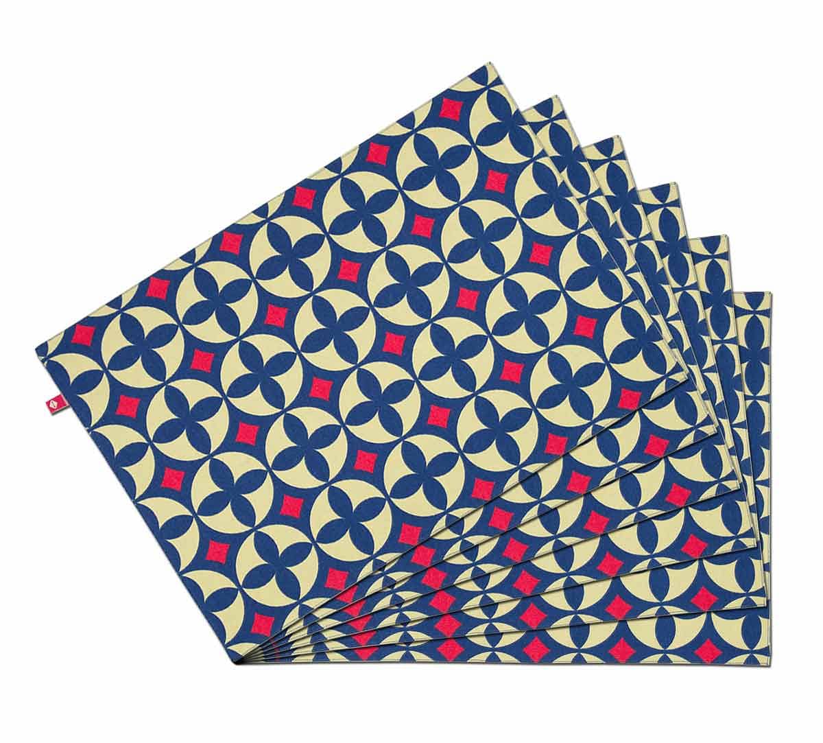 India Circus Elixir of Geometry Table Mat Set of 6