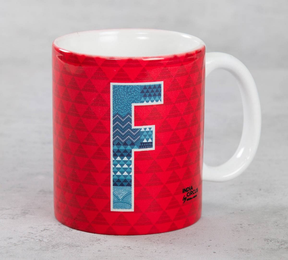 India Circus Fabulous Alphabet F Mug