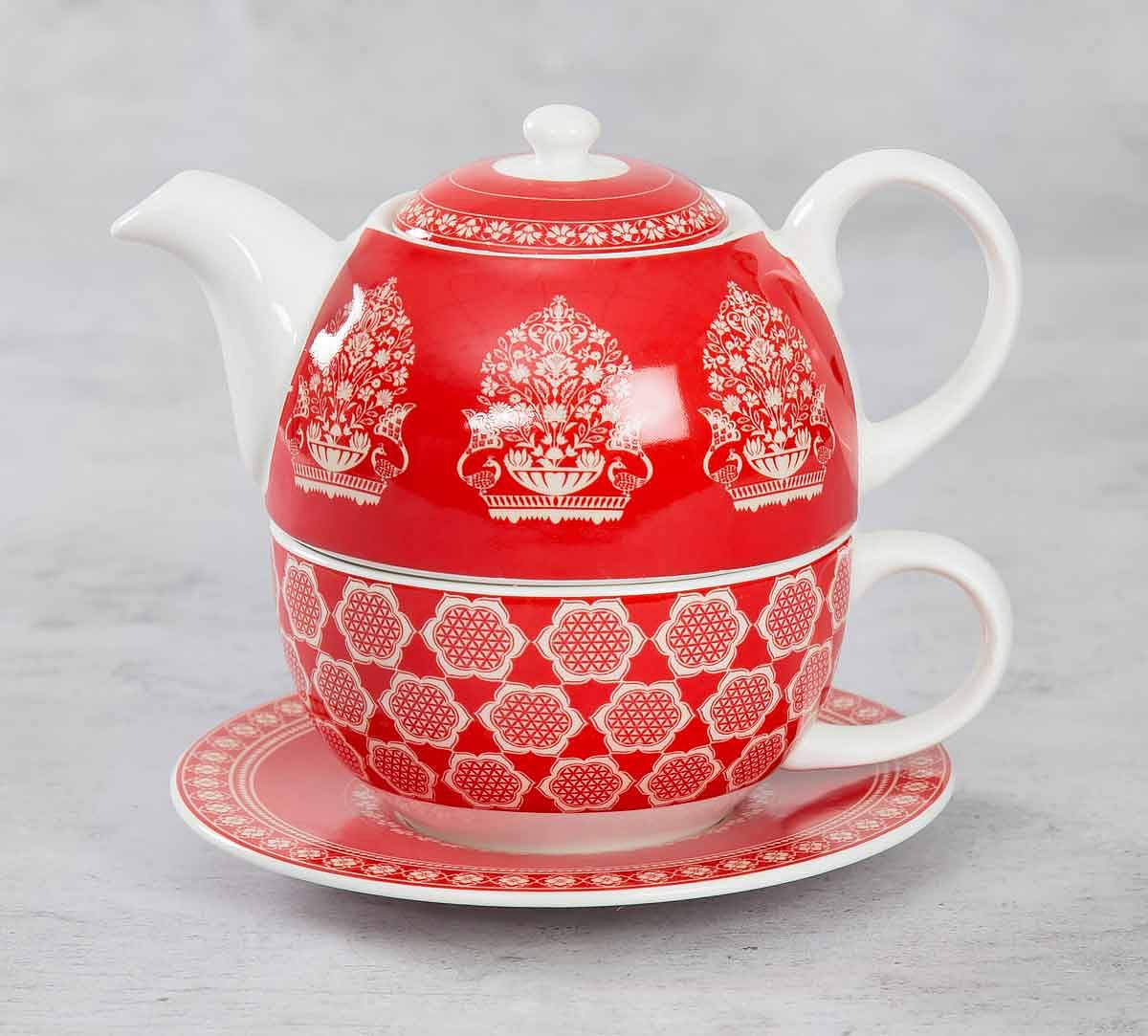 India Circus Fenced Sepals Mystery Tea for One