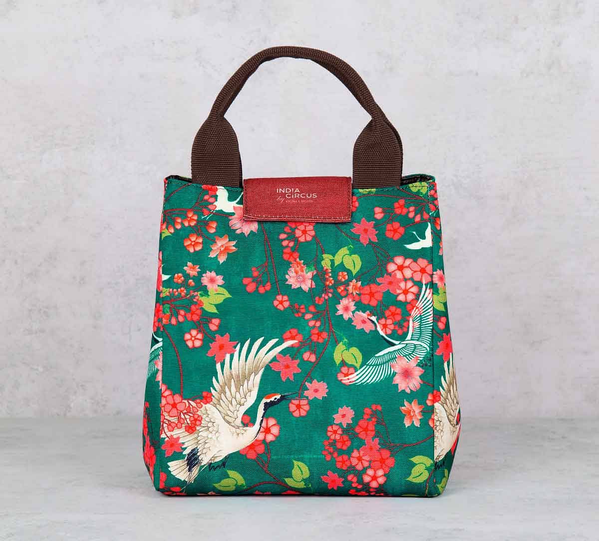 India Circus Flight of Cranes Lunch Bag