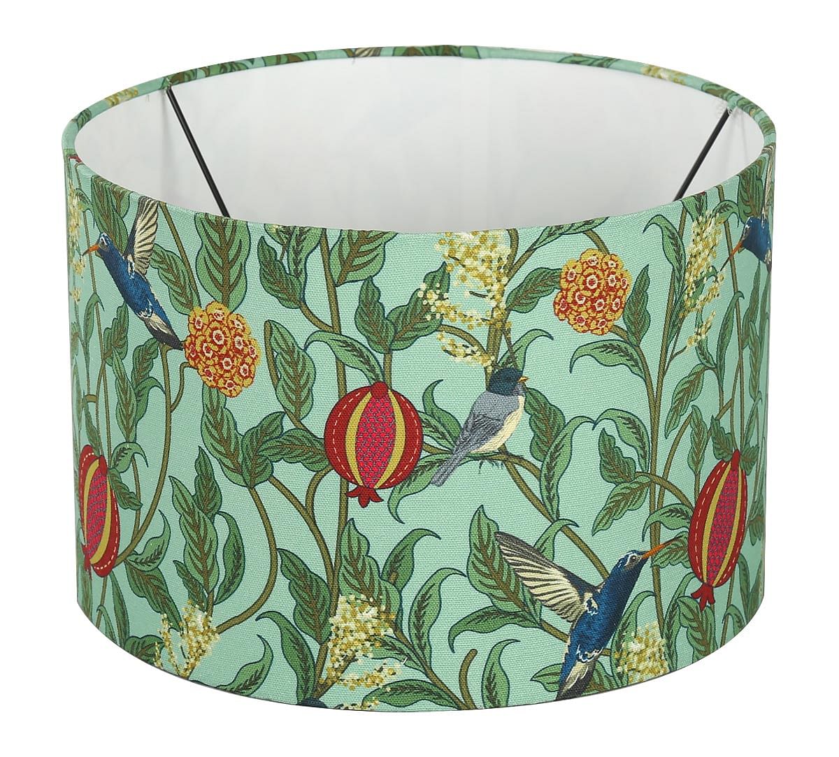 India Circus Flights of Vivers Cylindrical Lamp Shade