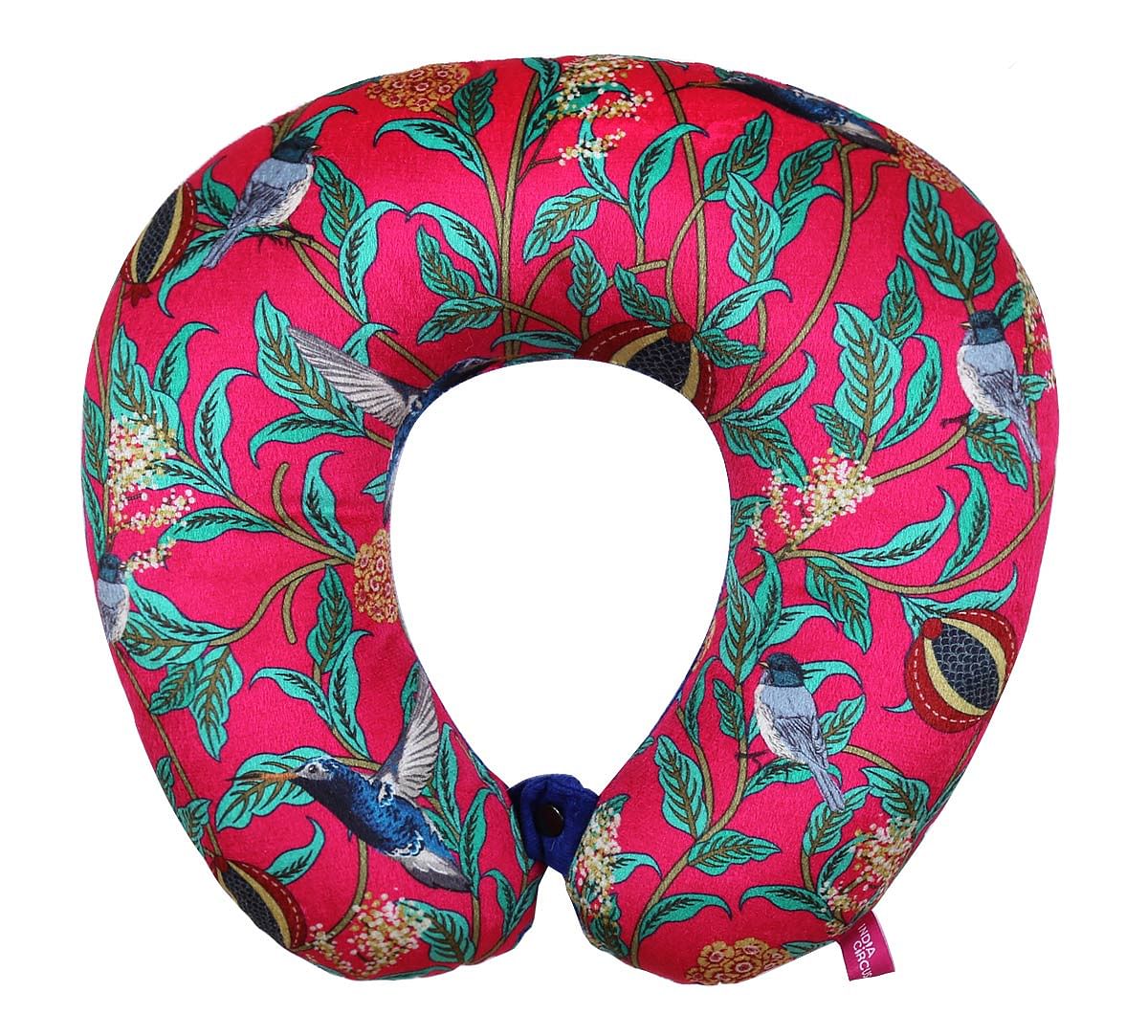 India Circus Flights of Vivers Neck Pillow