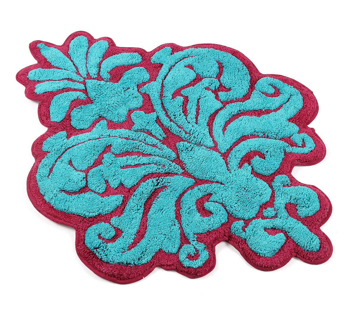 India Circus Floral Blossom Shape Bath Mat