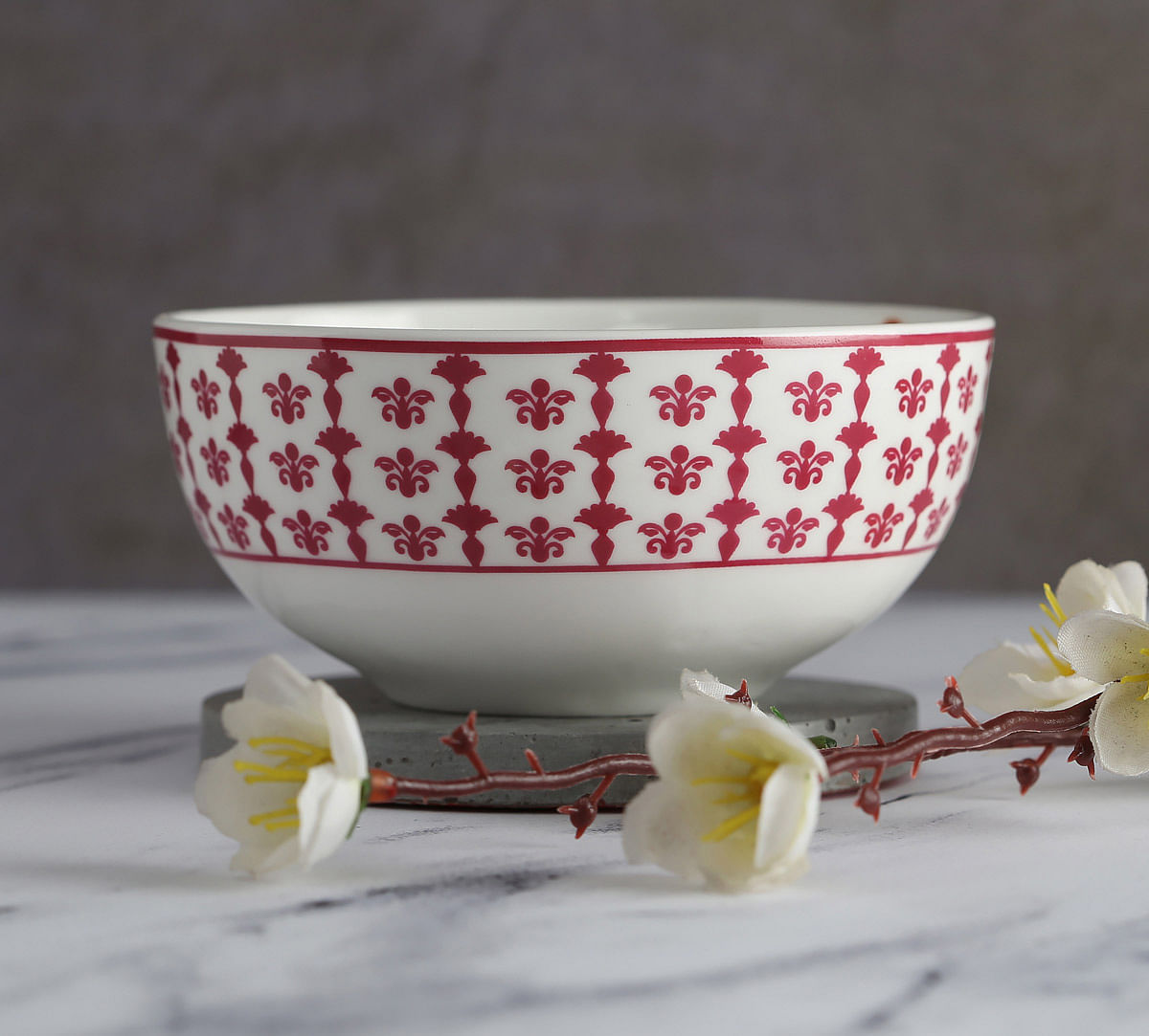 India Circus Floral Fountain Katori Bowl