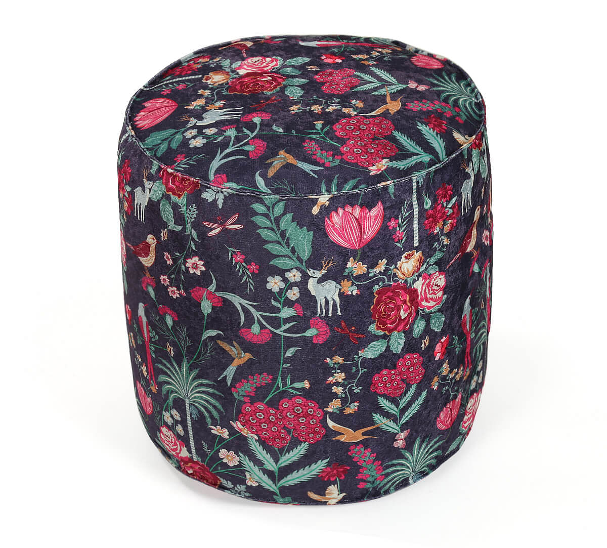 India Circus Floral Galore Pouffe