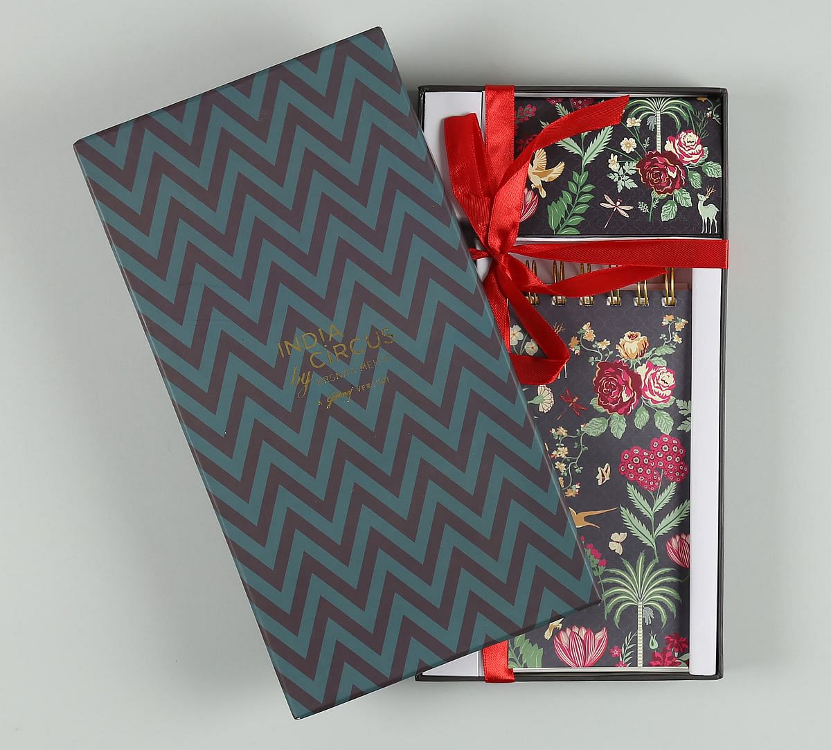 India Circus Floral Galore Stationery Combo Set