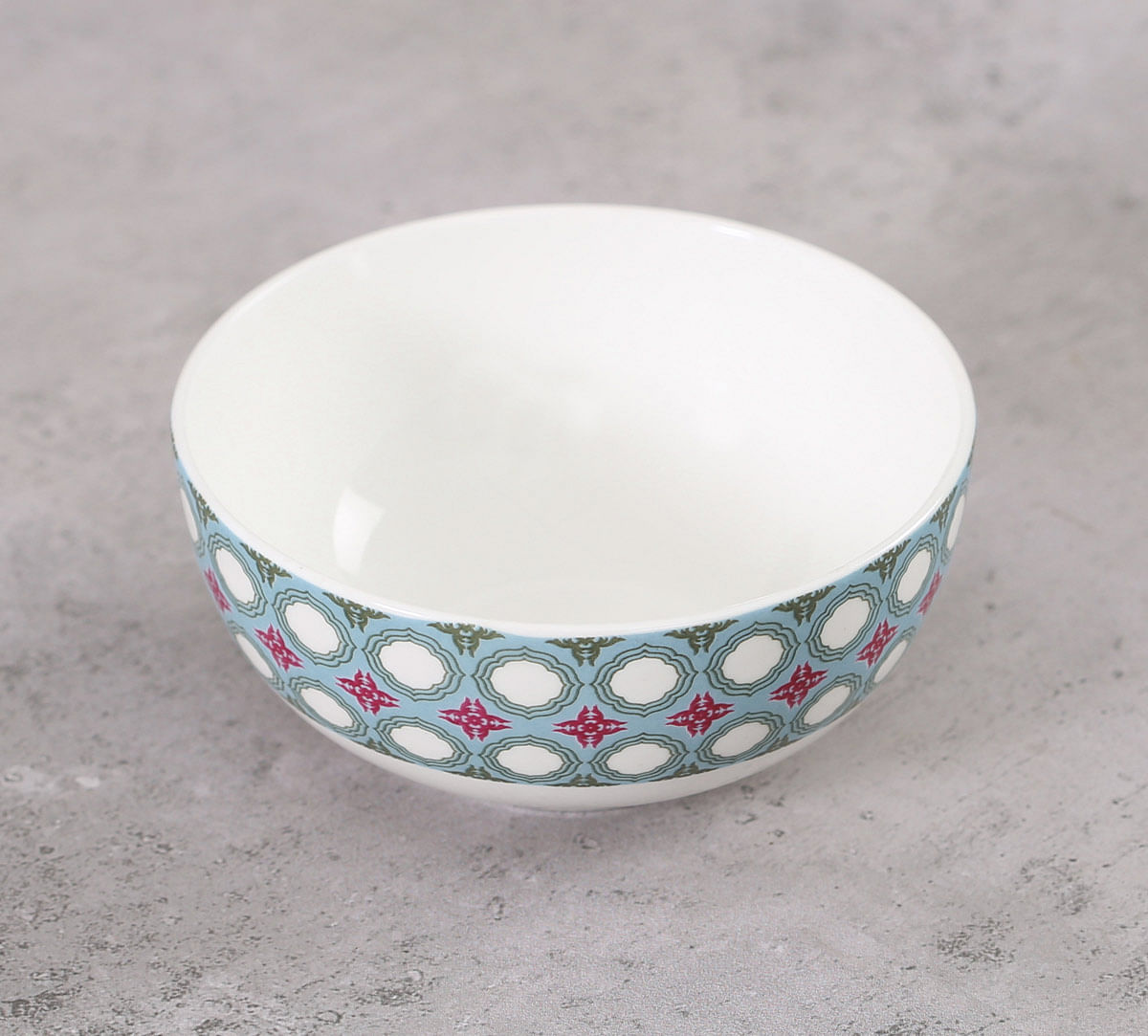 India Circus Floral Illusion Katori Bowl