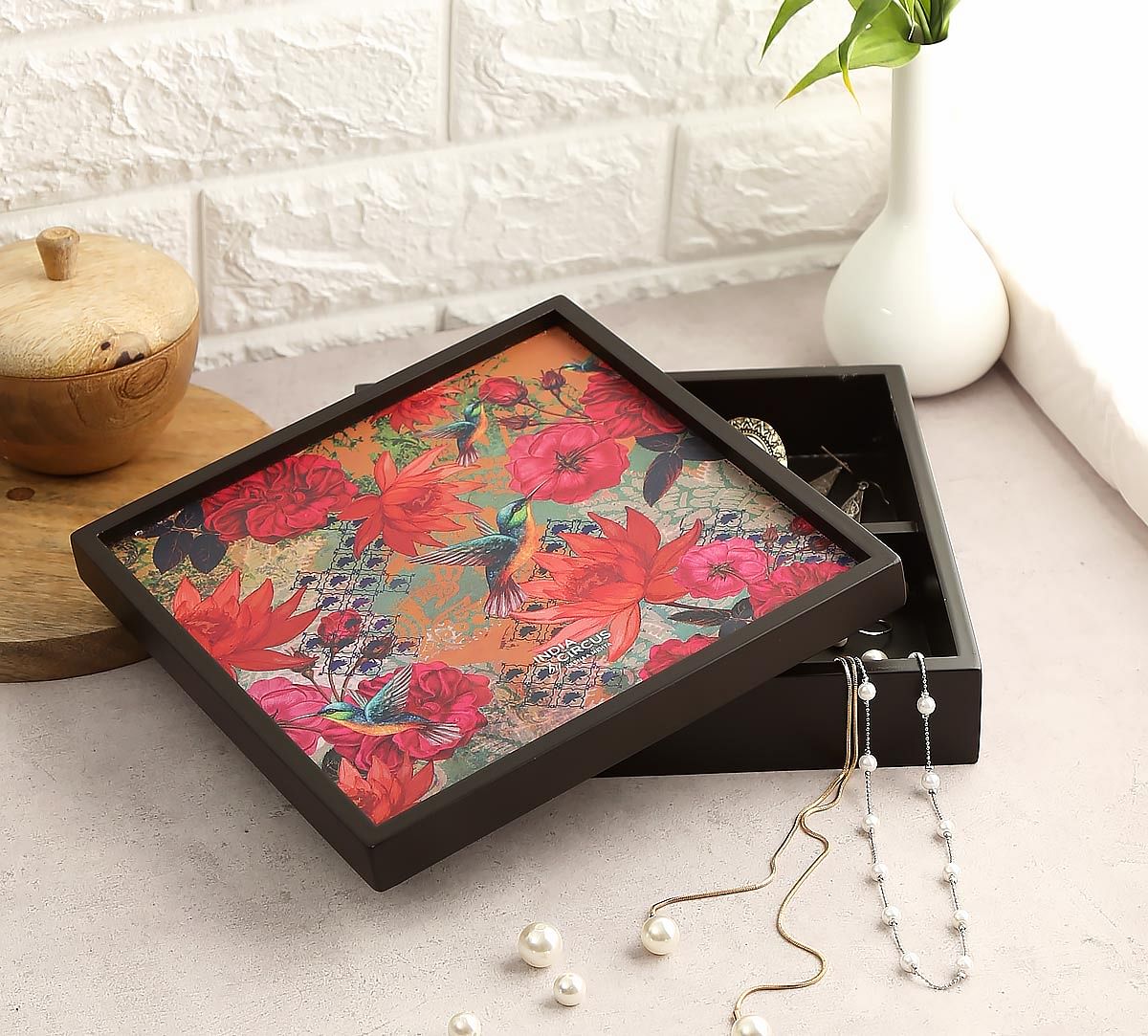 India Circus Floral Kingdom Storage Box