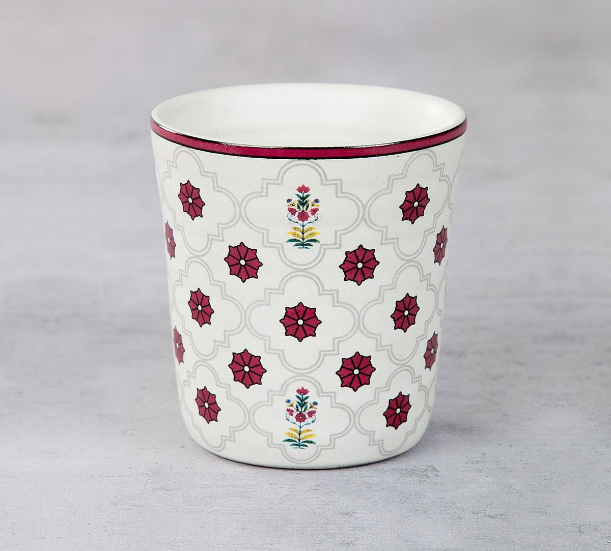 India Circus Floral Lattice Mug