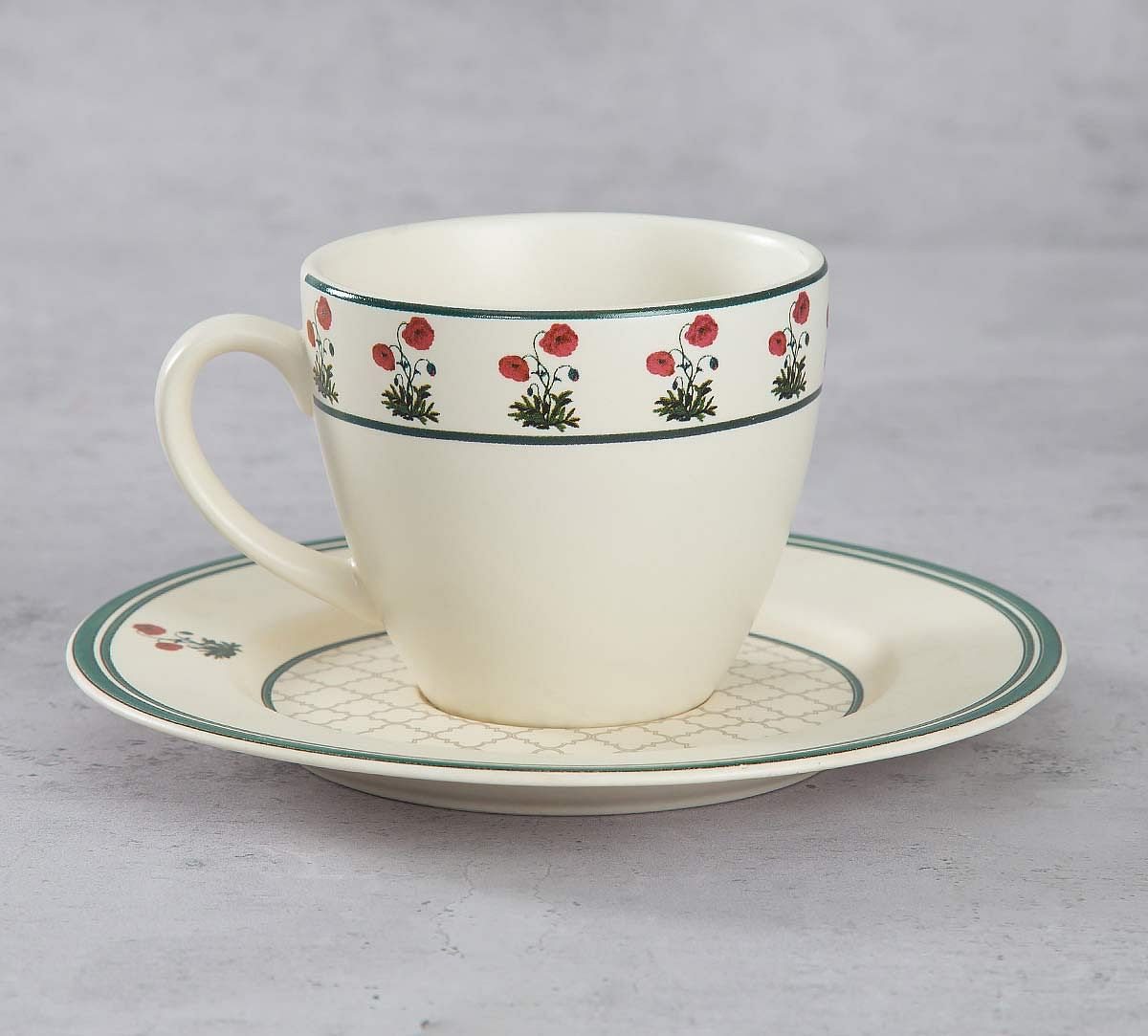 India Circus Floral Twinkles Cup and Saucer