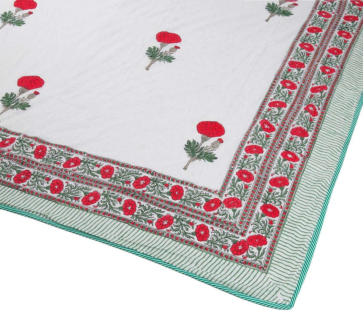 India Circus Flower Motifs Dohar