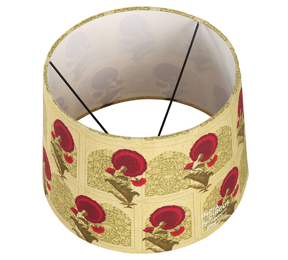 India Circus Flower Regalia Conical Lamp Shade