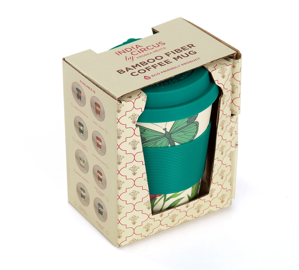 India Circus Fluttering Extravagance Bamboo Frankie Cup